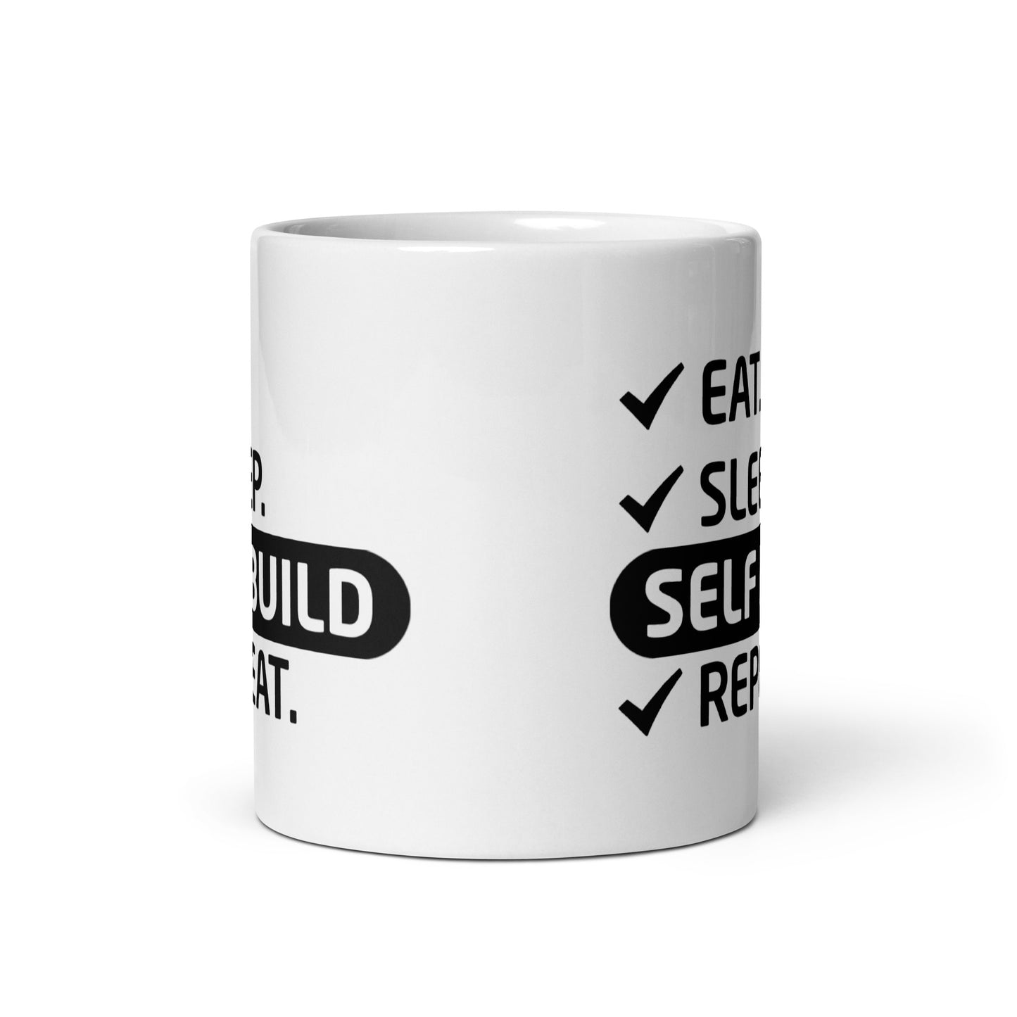 Eat Sleep Self Build Repeat Mug - 11oz - Perfect for DIY Enthusiasts -  Eat, Sleep, Self Build, Repeat